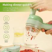 4-in-1 Hand Electric Vegetable Cutter Set