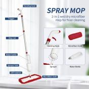 2 in 1 Dry & Wet Microfiber Spray Mop