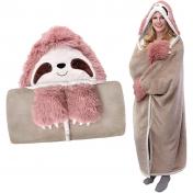 Cozy Animal Hooded Blanket – 5 Designs