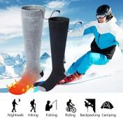 Electric Rechargeable Battery Heating Socks for Men Women