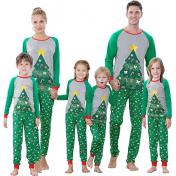 Xmas Tree Matching Family Christmas Pajamas Set