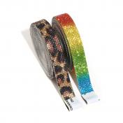 5 PCS Multicolor Self-Adhesive Shiny Crystal Rhinestone Chain Tape Ribbon