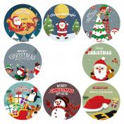 Christmas Pattern Gift Sticker