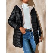 Essnce Teddy Lined Hooded Puffer Coat