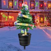 Solar Powered Prelit Small Christmas Tree