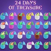 Dinosaur Eggs Christmas Advent Calendar