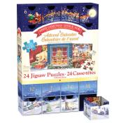 Eurographics Classic Christmas Advent Calendar Puzzle Set 