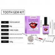 Professional DIY Tooth Gem Kit with Curing Light and Glue