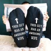 Couple's Novelty Happy Socks