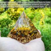 Orgone Pyramid Flower of Life Crystals and Healing Stones Orgonite Pyramids