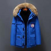 Men’s Canada Goose Inspired Hooded Down Jacket