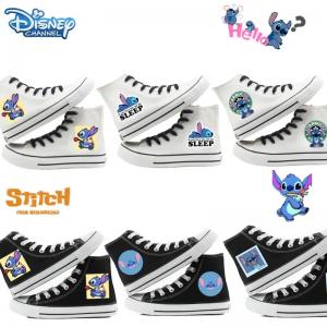 Lilo & Stitch Inspired HIGH TOP CANVAS SNEAKERS