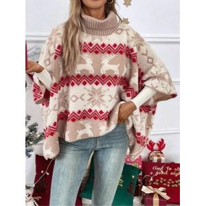 Women's Ugly Christmas Knitted Pullover Sweater