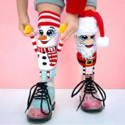 Christmas 3D Cartoon Knee High Stockings