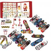 Mini Skateboard Christmas Countdown Calendar