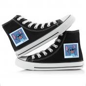Lilo & Stitch Inspired HIGH TOP CANVAS SNEAKERS