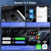 CarlinKit 2air CarPlay Wireless Android Auto Wireless Adapter