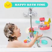 Ducks Bathtub Water Slide Shower Track Toys