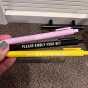 11Pcs Funny Pens Set for Adults