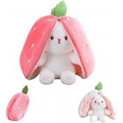 Reversible Hide And Seek Bunny Plush Toy