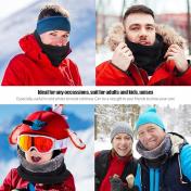 Winter Neck Warmer Fleece Lined Infinity Scarf