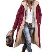 Teddy Fleece Lined Quilted Jackets for Women