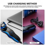 4-in-1 8D Dry&Wet USB Rechargeable Electric Shaver 