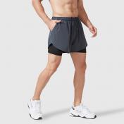 Men's Shorts Workout with Multi Pockets 