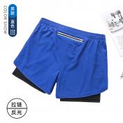 Men's Shorts Workout with Multi Pockets 