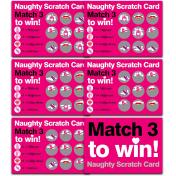 Naughty Scratch Off Game Cards