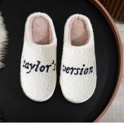  Celebrity Style Home Fuzzy Comfy Flat Slippers 