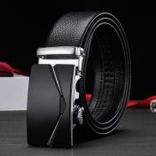 Men's Fashion Automatic Buckle Business Leather Belt