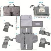 Baby Changing Pad with Smart Wipes Pocket