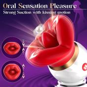 3IN1 Mouth-Shaped Sucking Vibrator