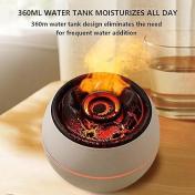 Magma Flame Lamp Spray Humidifier