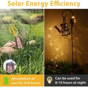 Solar Watering Can with Fairy Deco & Lights