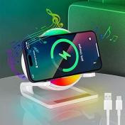 Multi-Colored Atmosphere Light with 15W Wireless Charger