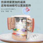Mini Play House Toys Simulation Kitchen Refrigerator Game