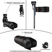 5 in 1 Universal Mobile Smart Phone Camera Lens Kit