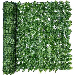 Artificial Ivy Hedge Privacy Screen