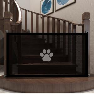 Dog Gate Magic Gate for Dogs Lockable Safety Guard