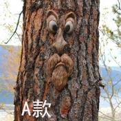 3D Old Man Tree Face Yard Art Decorations
