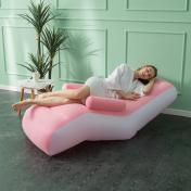 Leisure Lazy Inflatable S-shaped Sofa