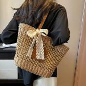 Straw Bags Large Capacity Rattan Tote Handbag
