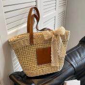 Straw Bags Large Capacity Rattan Tote Handbag