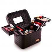 Multifunction Travel Cosmetic Bag with Mirror