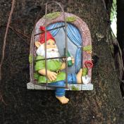 Tree Hugger Garden Gnome Statue