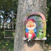 Tree Hugger Garden Gnome Statue