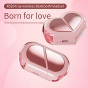 Fashionable Bluetooth Wireless Headphone Heart Shaped TWS Headset