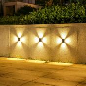 Outdoor Solar LED Wall Lights
